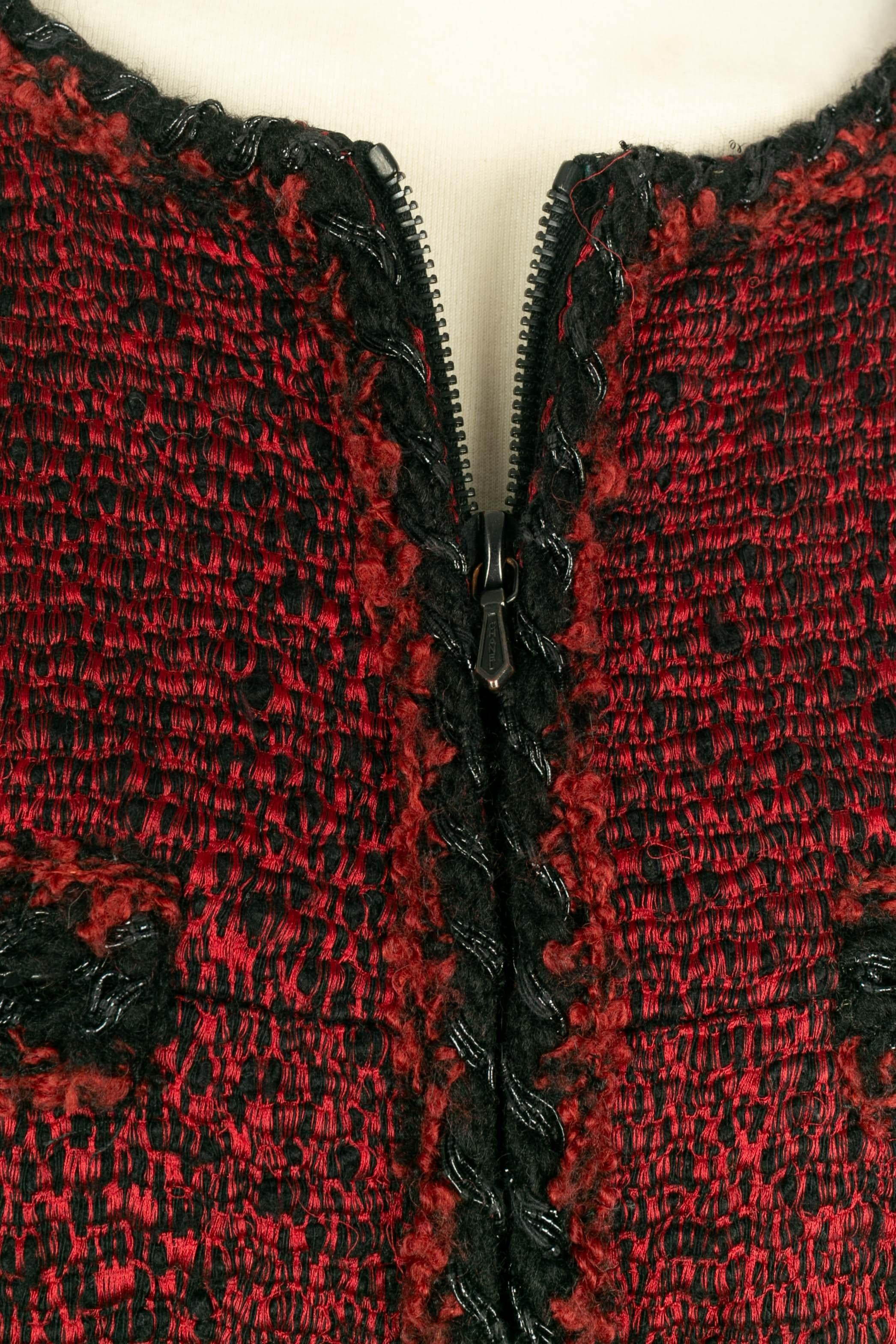 Chanel tweed jacket For Sale 3