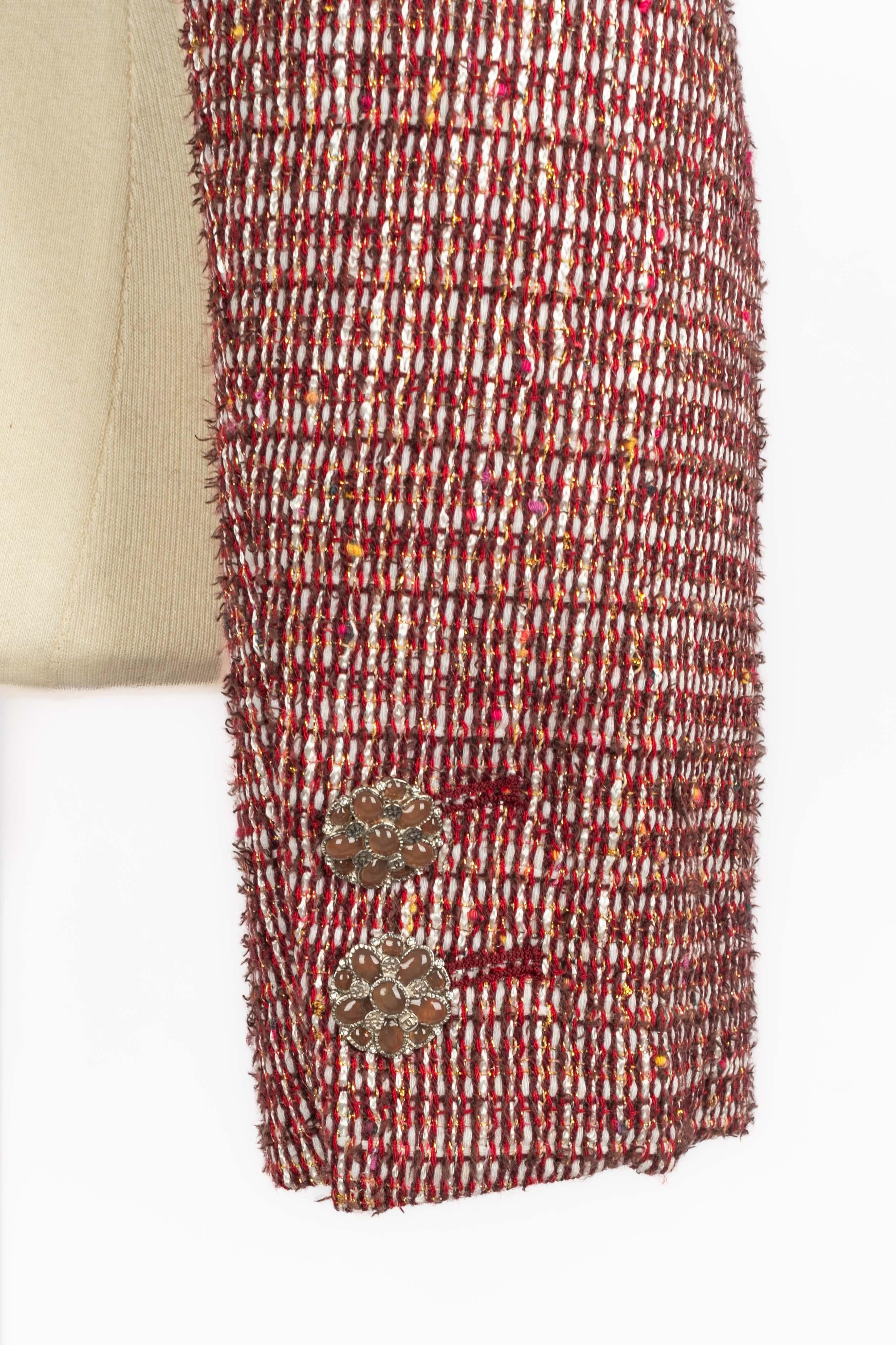 Giacca Chanel in tweed in vendita 3