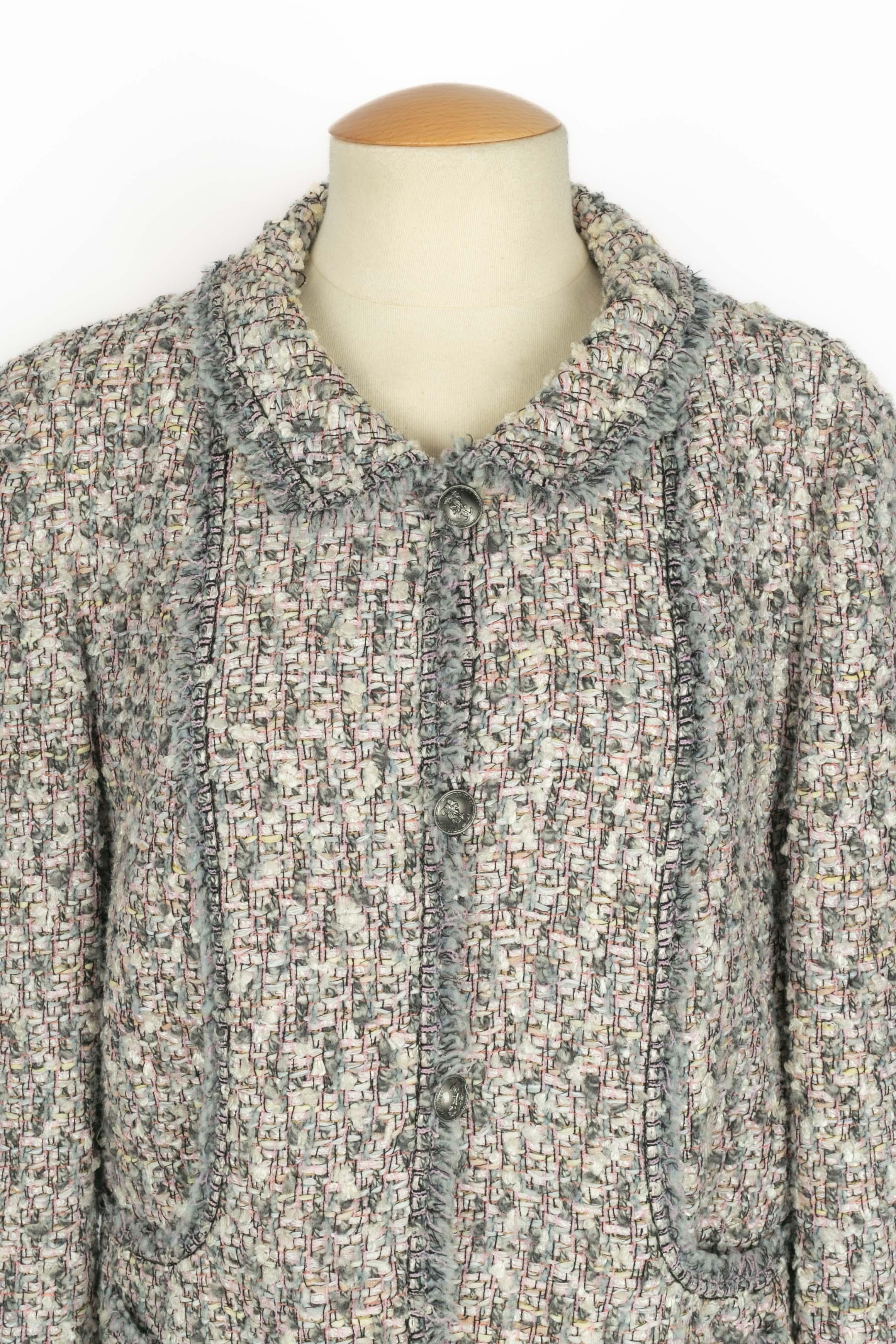 Giacca Chanel in tweed in vendita 4