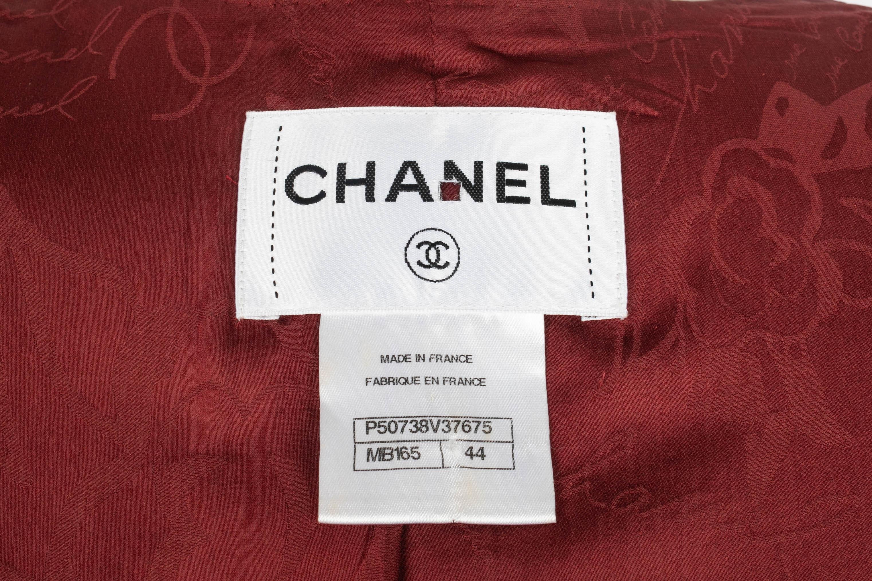 Giacca Chanel in tweed in vendita 4