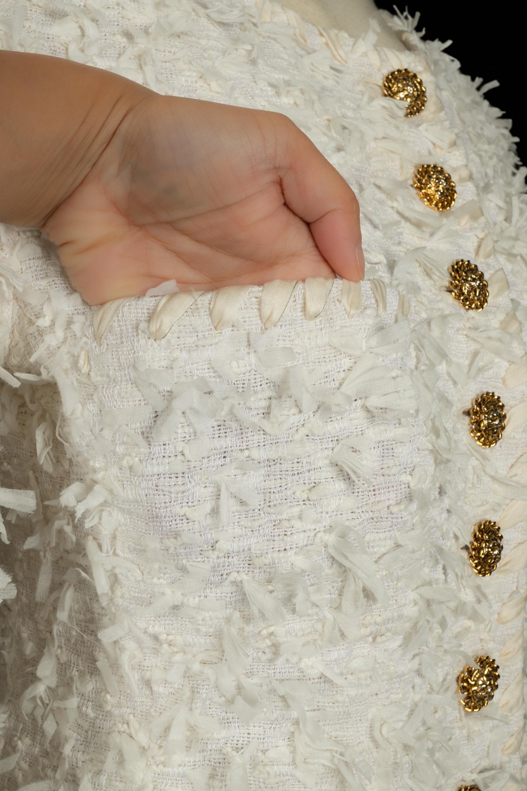 Veste en tweed Chanel Haute Couture en vente 1