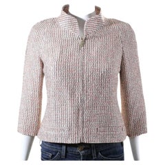 Chanel tweed jacket multicolour size 34