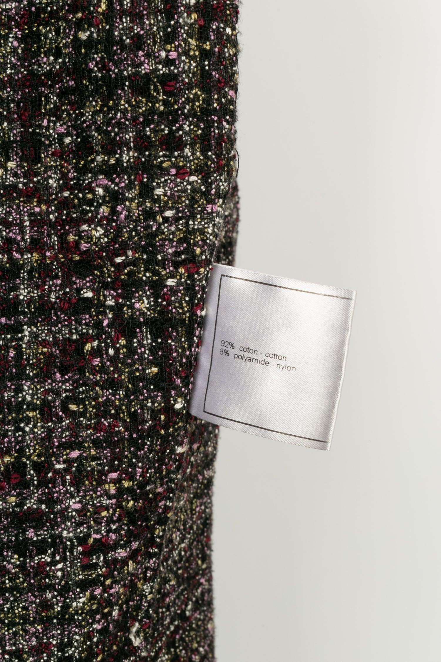 Chanel Tweed Jacket Spring, 1998 For Sale 5