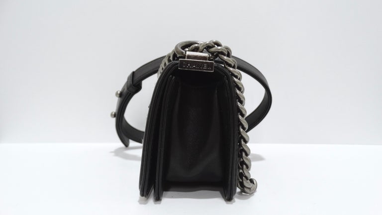 Chanel Tweed Limited Edition Boy Bag  For Sale 3