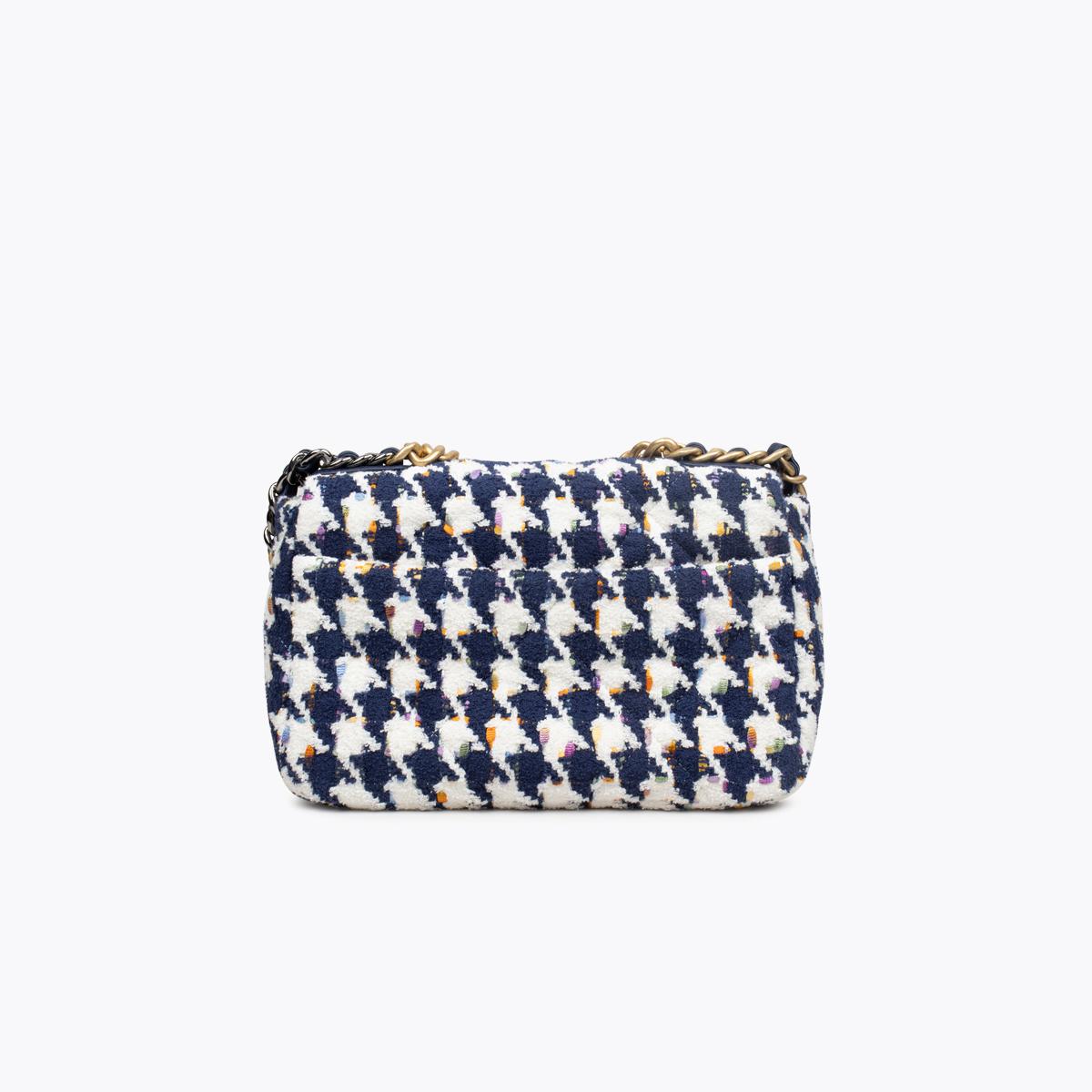 chanel 19 tweed houndstooth