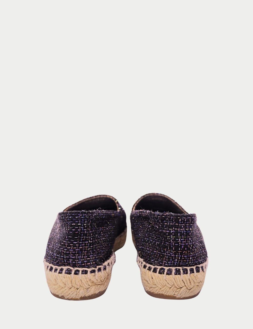 Espadrillas Chanel in tweed e pelle metallizzata - EU 38 In condizioni buone in vendita a Amman, JO