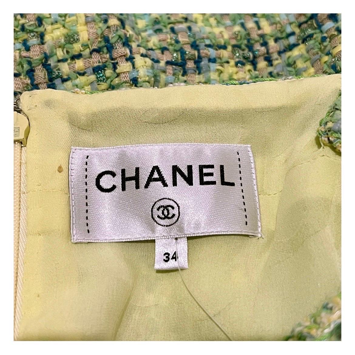 Gray Chanel Tweed Romper SS2019 For Sale
