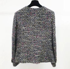 Chanel Tweed-Jacke aus Shearling