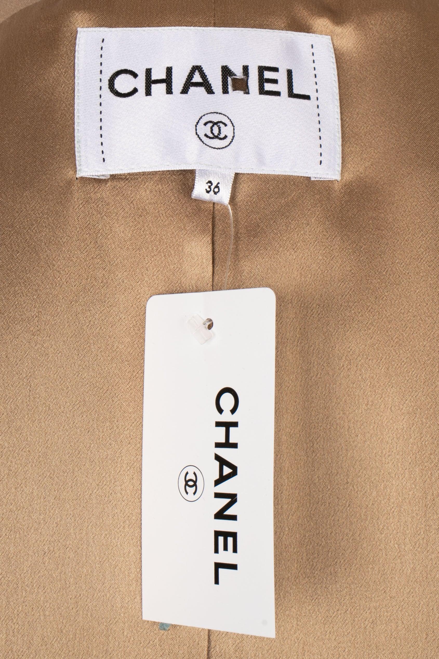 Chanel Tweed Trench Coat, 2016 7