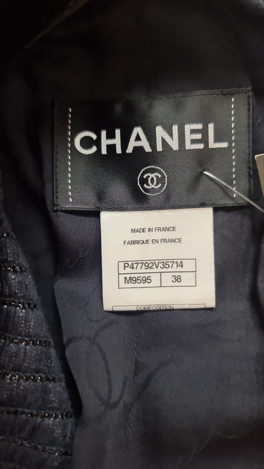 Chanel Tweed Trimed Coat 1