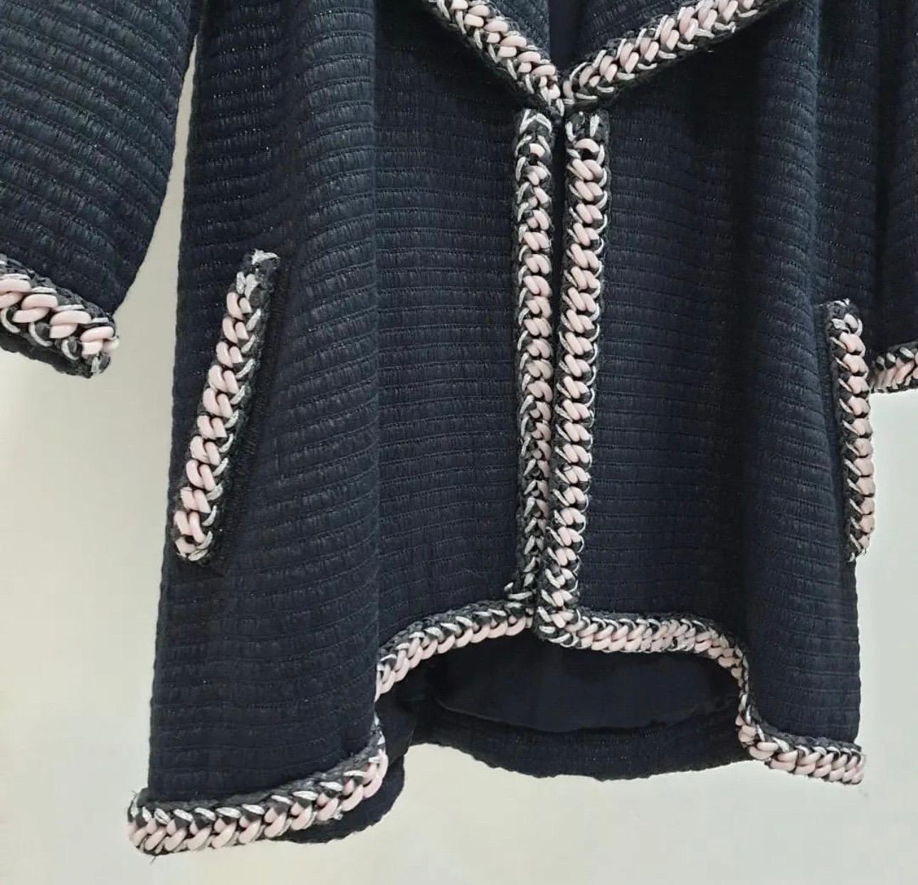 Chanel Tweed Trimed Coat 3