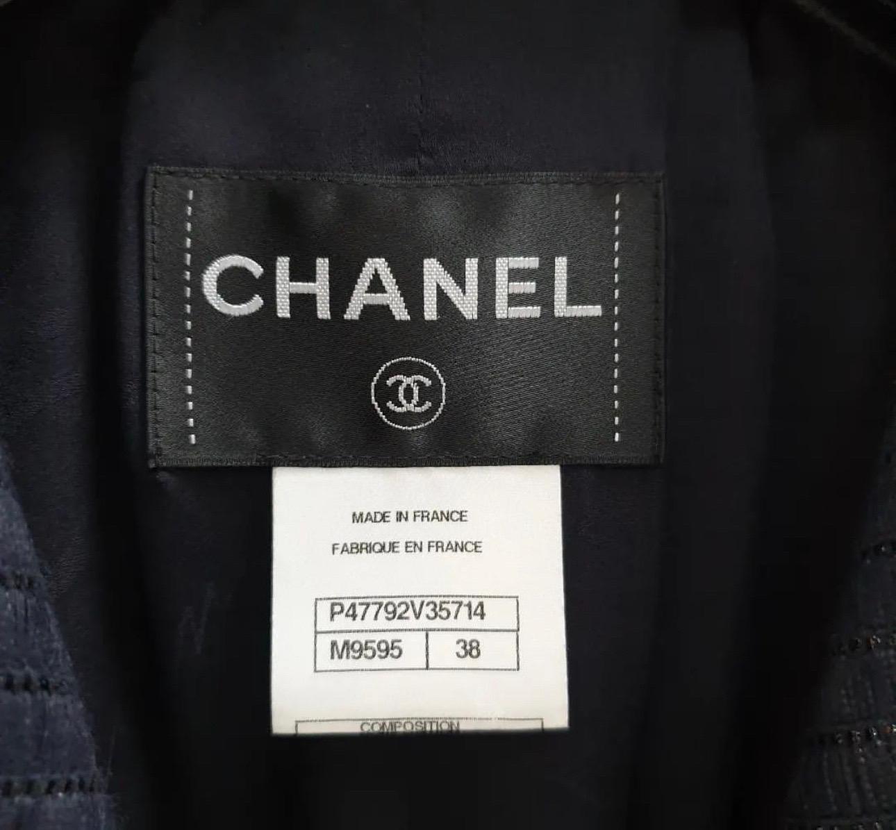Chanel Tweed Trimed Coat 4