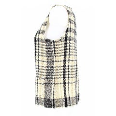Chanel Tweed Vest in Size 42