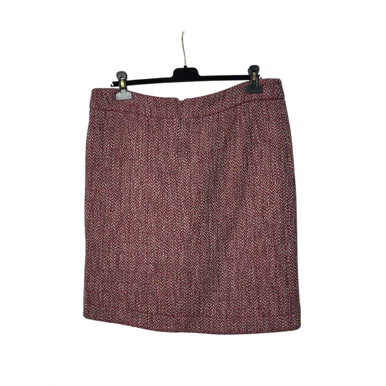 Gonna a portafoglio in lana Chanel sz.44 in vendita 2