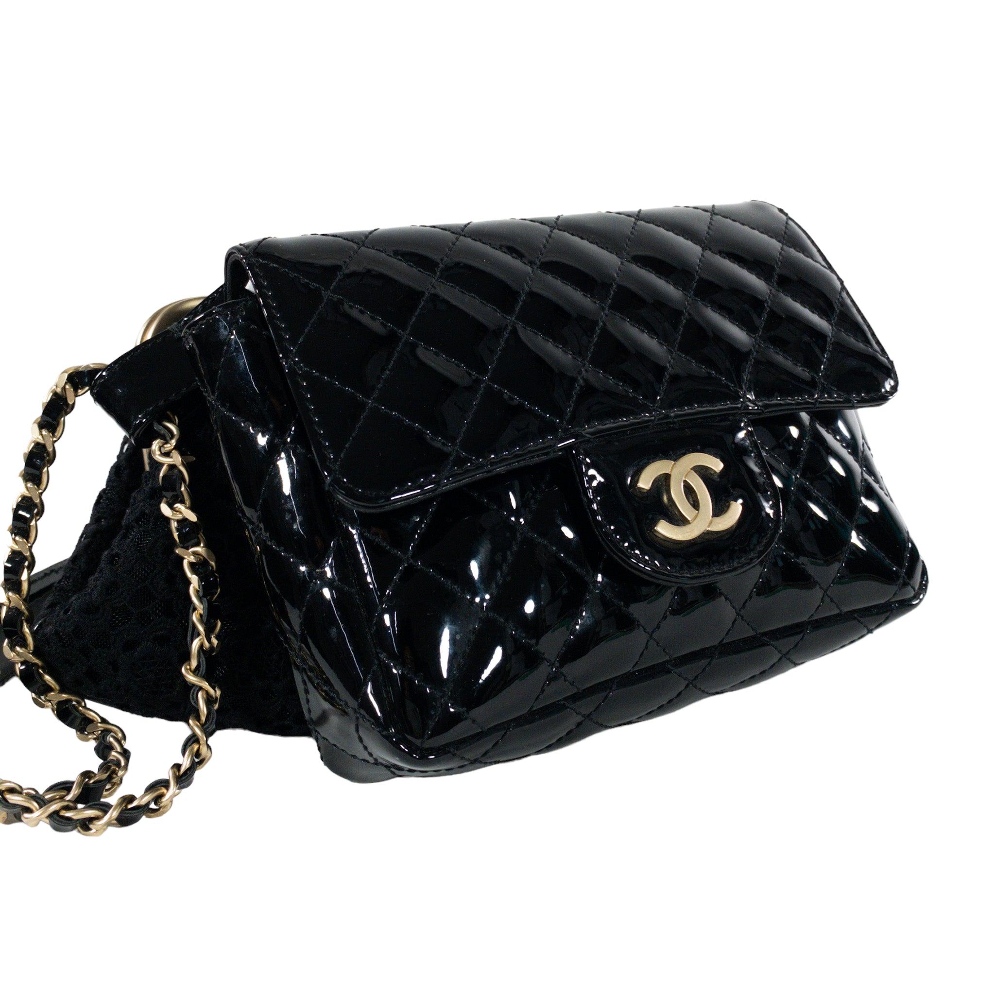 Chanel Twin Chain Evening Bag For Sale 2