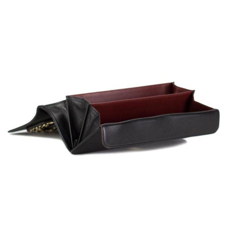 Chanel Twisted Chain Knotted Limited Edition Rare Black Lambskin Clutch