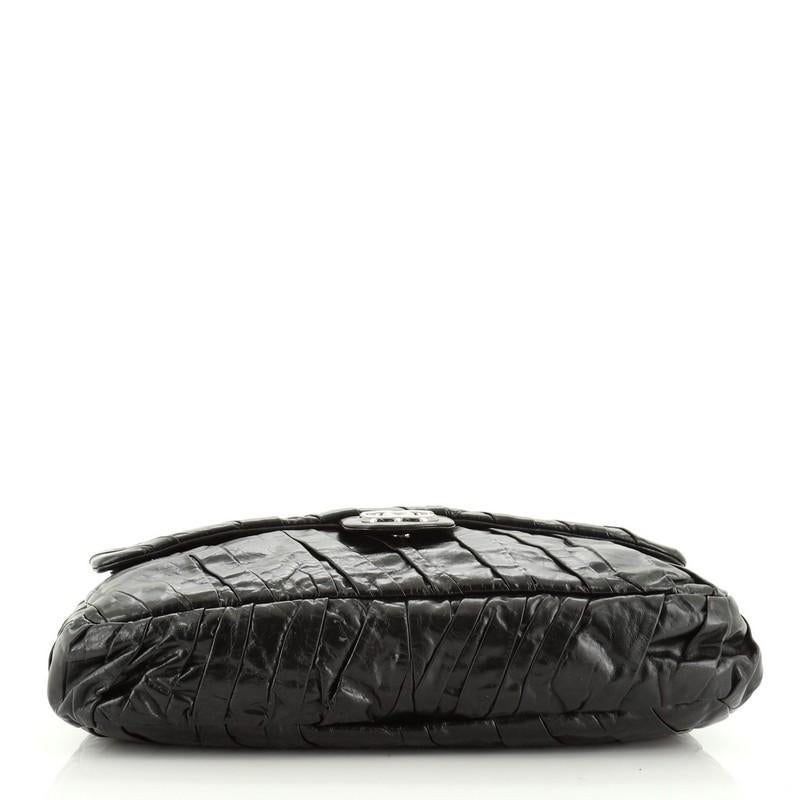 Chanel Twisted Flap Bag Glazed Calfskin Jumbo at 1stDibs | chanel twist ...
