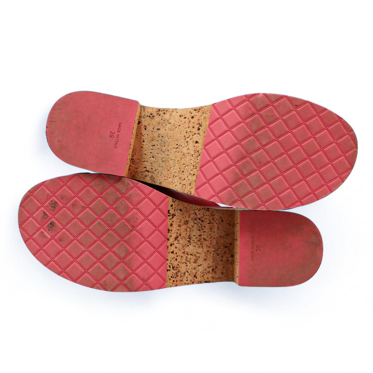 Chanel two-tone clogs T39FR For Sale 1