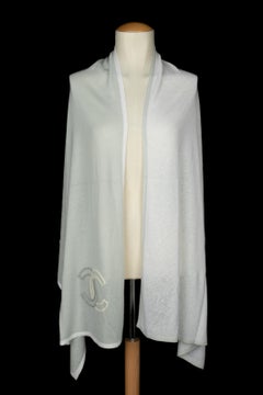 Chanel two-tone scarf