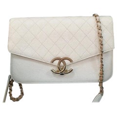CHANEL Сuba СС Flap Bag Caviar Quilted Leather Crossbody Bag