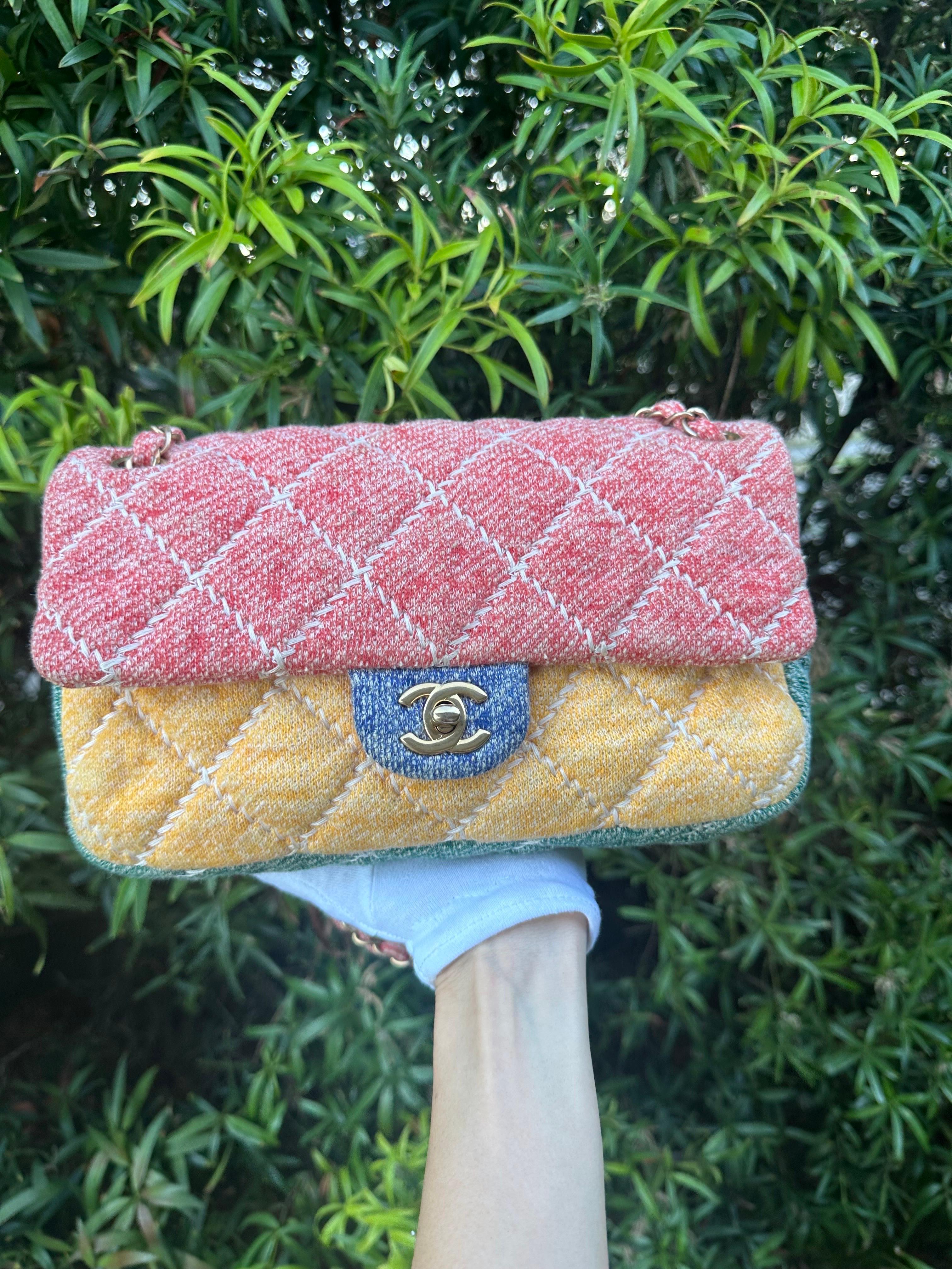 Chanel Ultimate Quilted Stitch Multicolor Flap Bag 1