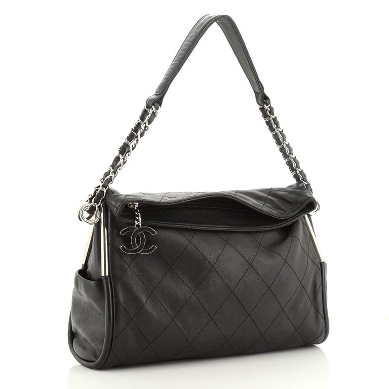 Chanel Ultimate Soft Hobo Quilted Leather Medium at 1stDibs