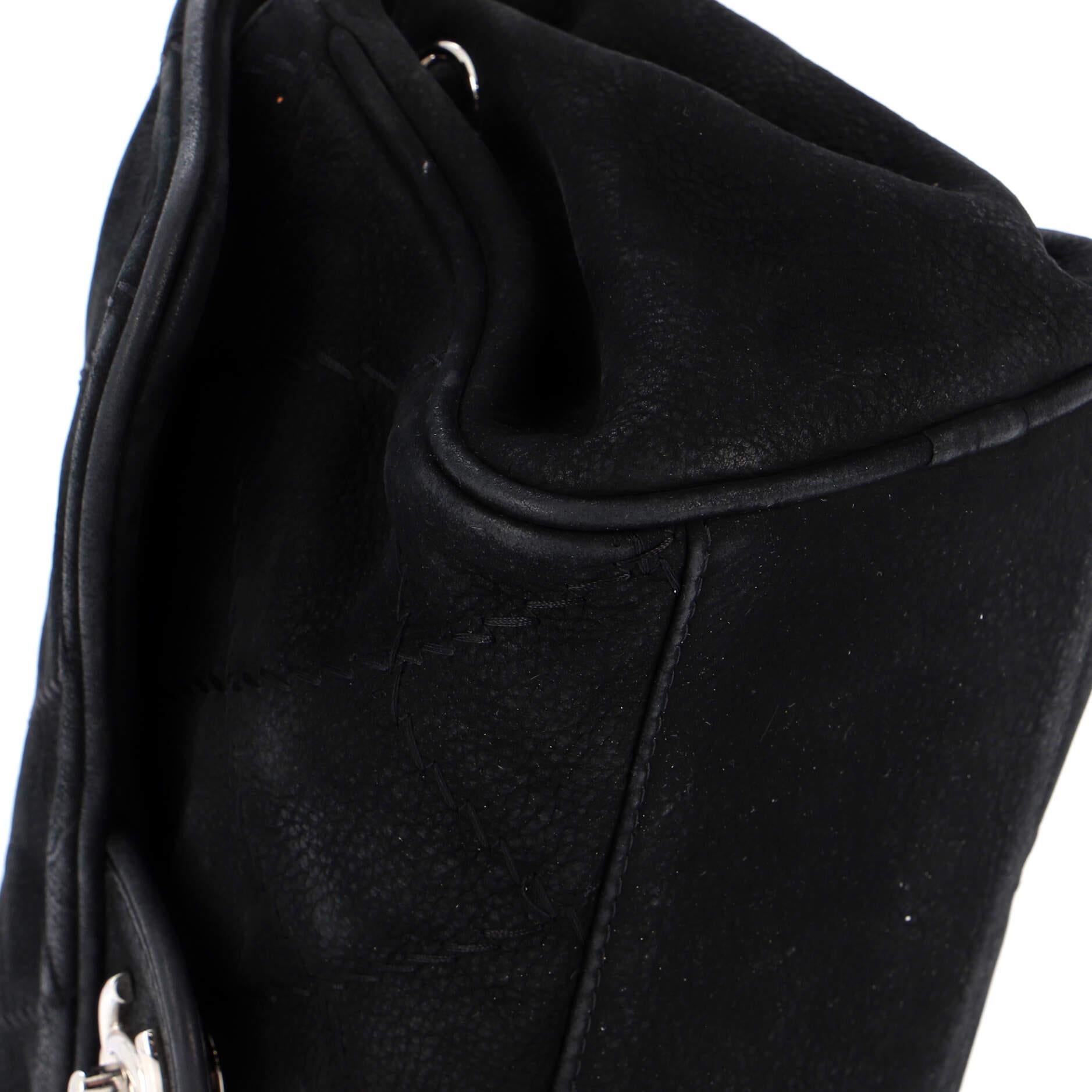 Chanel Ultimate Stitch Accordion Bag Quilted Nubuck Medium 3