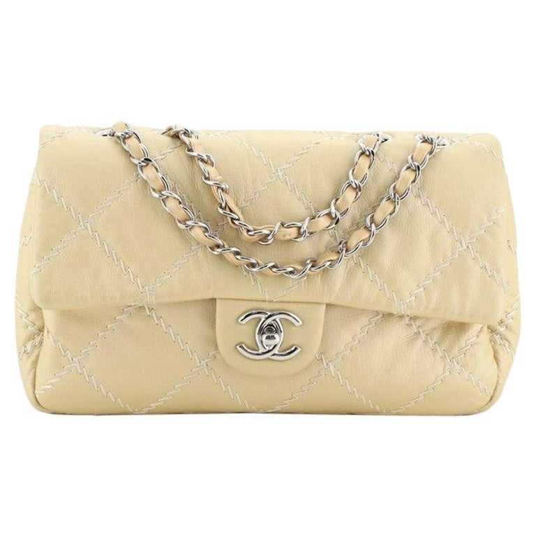 Chanel Ultimate Stitch Flap Bag Quilted Calfskin Medium at 1stDibs