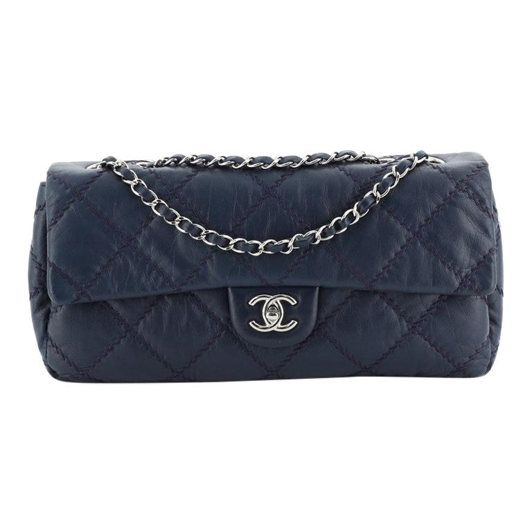 Chanel Ultimate Stitch Flap Bag Quilted Lambskin East West