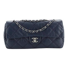 Chanel Ultimate Stitch Flap Bag Gestepptes Lammfell Ost-West