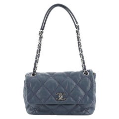 Chanel Ultimate Stitch Flap Shoulder Bag Quilted Lambskin Small 