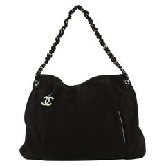Chanel Ultimate Stitch Hobo Quilted Nubuck Large 