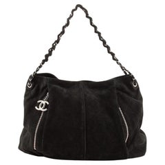 Chanel Ultimate Stitch Hobo Quilted Nubuck Large