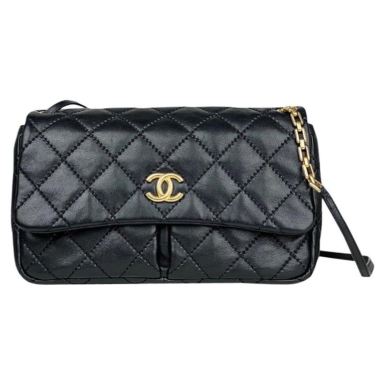 Chanel Ultimate Stitch Retro Chain Flap Bag For Sale at 1stDibs