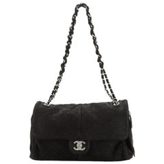 Chanel Double Flap Daisy Handbag at 1stDibs