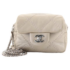 Chanel Ultimate Stitch Wallet on Chain Flap Quilted Lambskin Mini