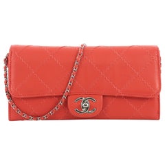 Chanel Ultimate Stitch Wallet on Chain Quilted Lambskin East West