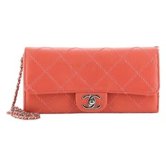 Chanel Ultimate Stitch Wallet on Chain Quilted Lambskin East West