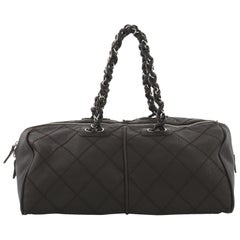 Chanel Ultimate Stitch Weekender Quilted Calfskin Medium