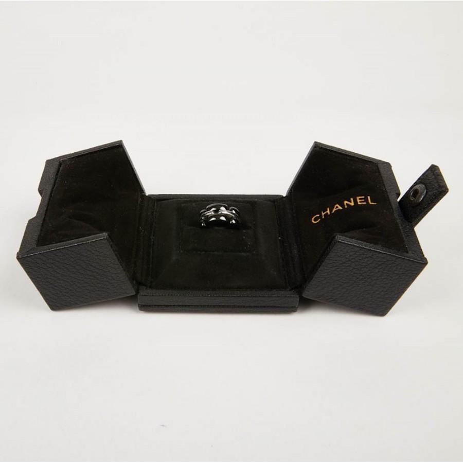 Anello Chanel Ultra Black In condizioni buone in vendita a Paris, FR