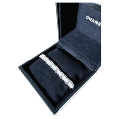 Chanel Ultra Collection Link flexible en or blanc 18 carats et céramique blanche