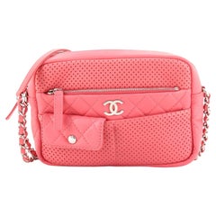 Chanel Ultra Pocket Camera Case Perforated Lambskin Small