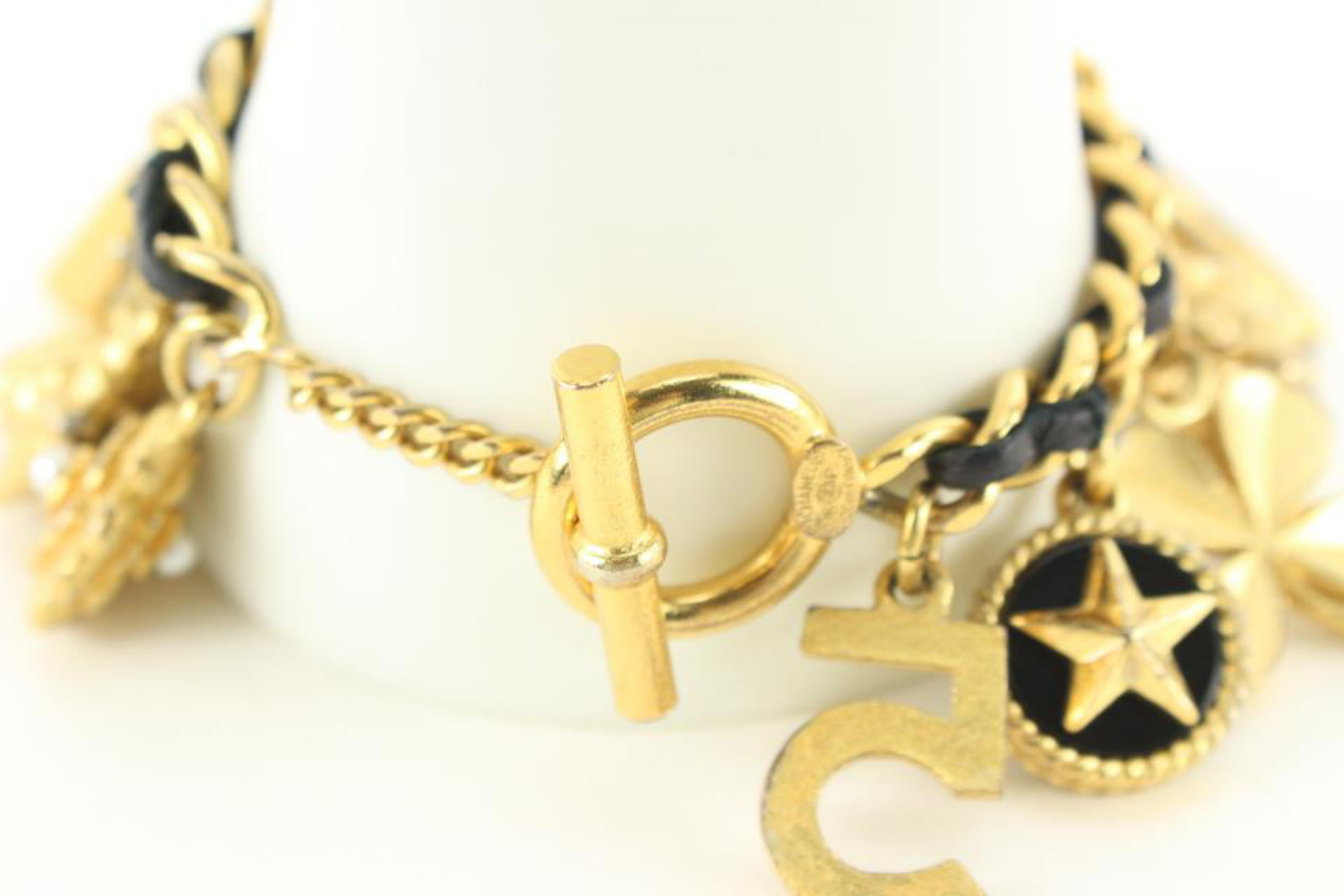 Chanel Ultra Rare 95P Charm Bracelet Chain 1ck1024a For Sale 7