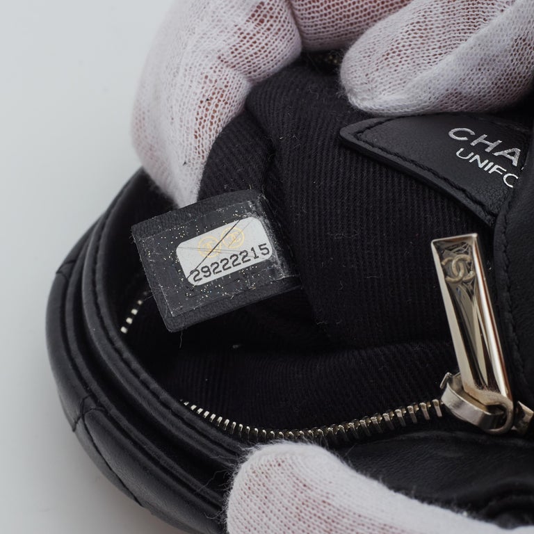 Chanel Uniform Lambskin Black Cross Body Bag (2019)