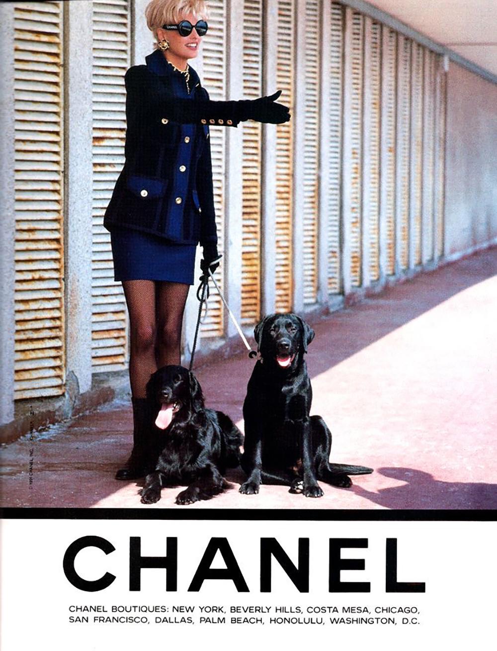 Chanel Extremely Rare 1991 Tweed and Denim Set For Sale 2