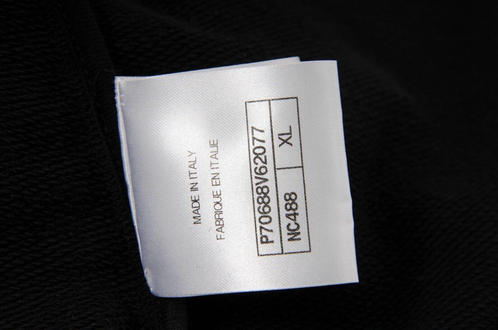 Chanel Unisex 21S Embroidered CC Logo Print Polo Shirt XL M Black White Crystal For Sale 4