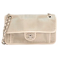Chanel Up In The Air Flap Bag Perforated Leather Flap Bag 30cm