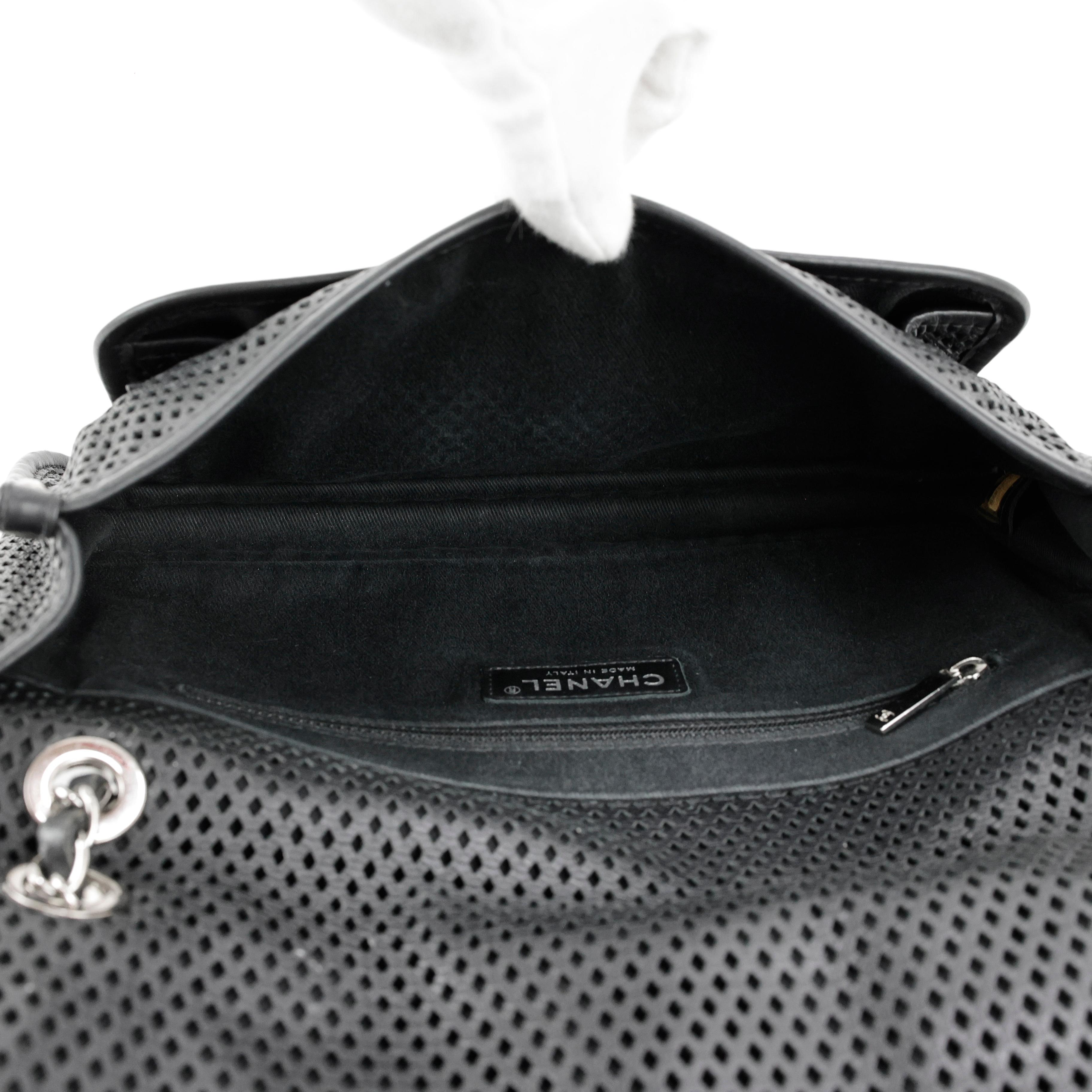 Chanel Up In The Air Perforated CC Flap Bag 5