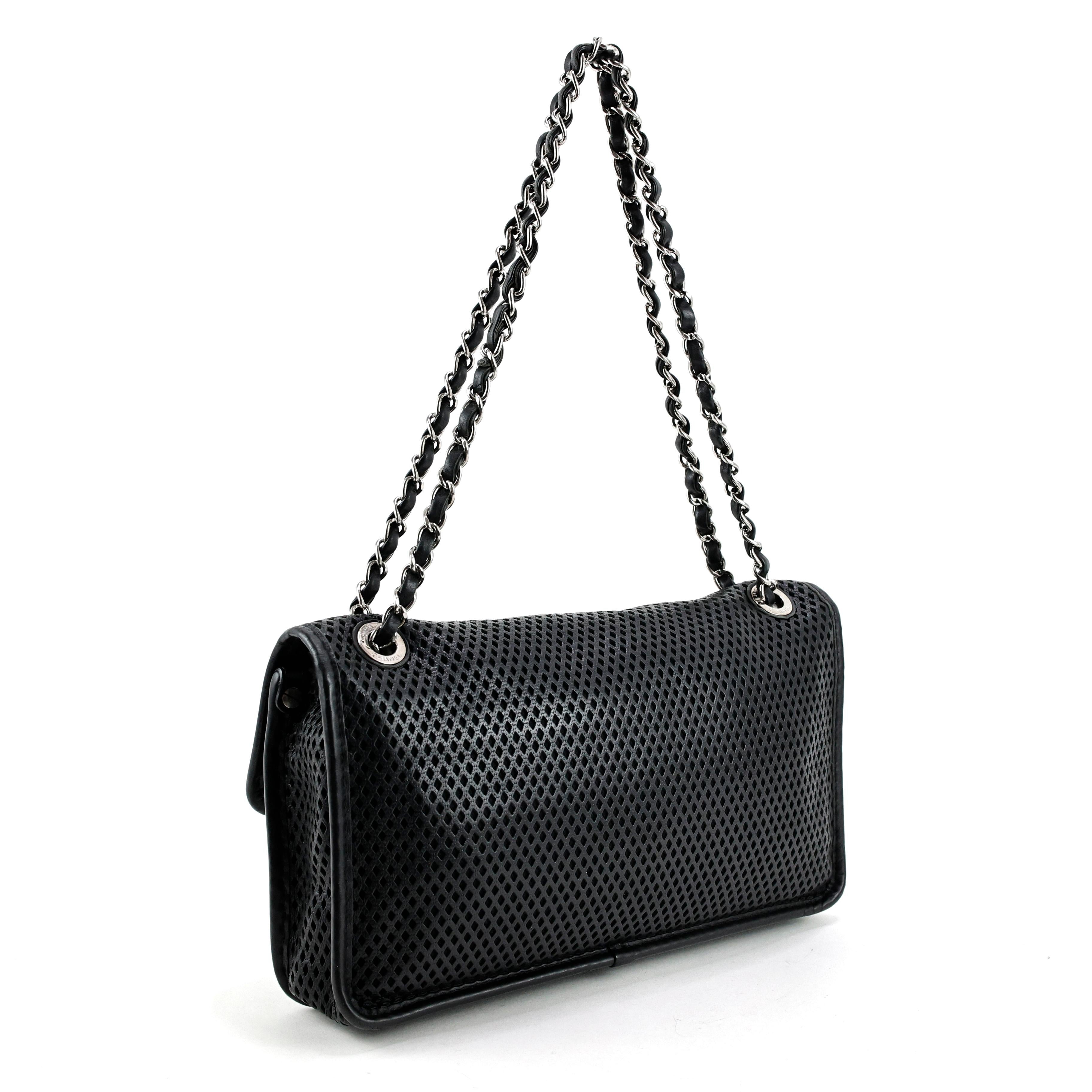Chanel Up In The Air Perforated CC Flap Bag 6