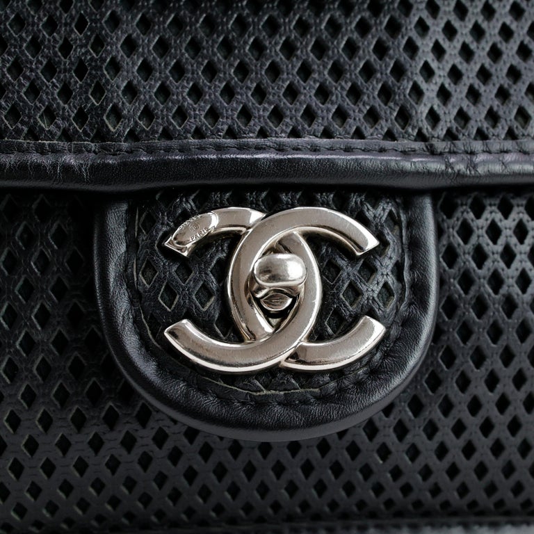 Chanel Up In The Air Perforated CC Flap Bag
